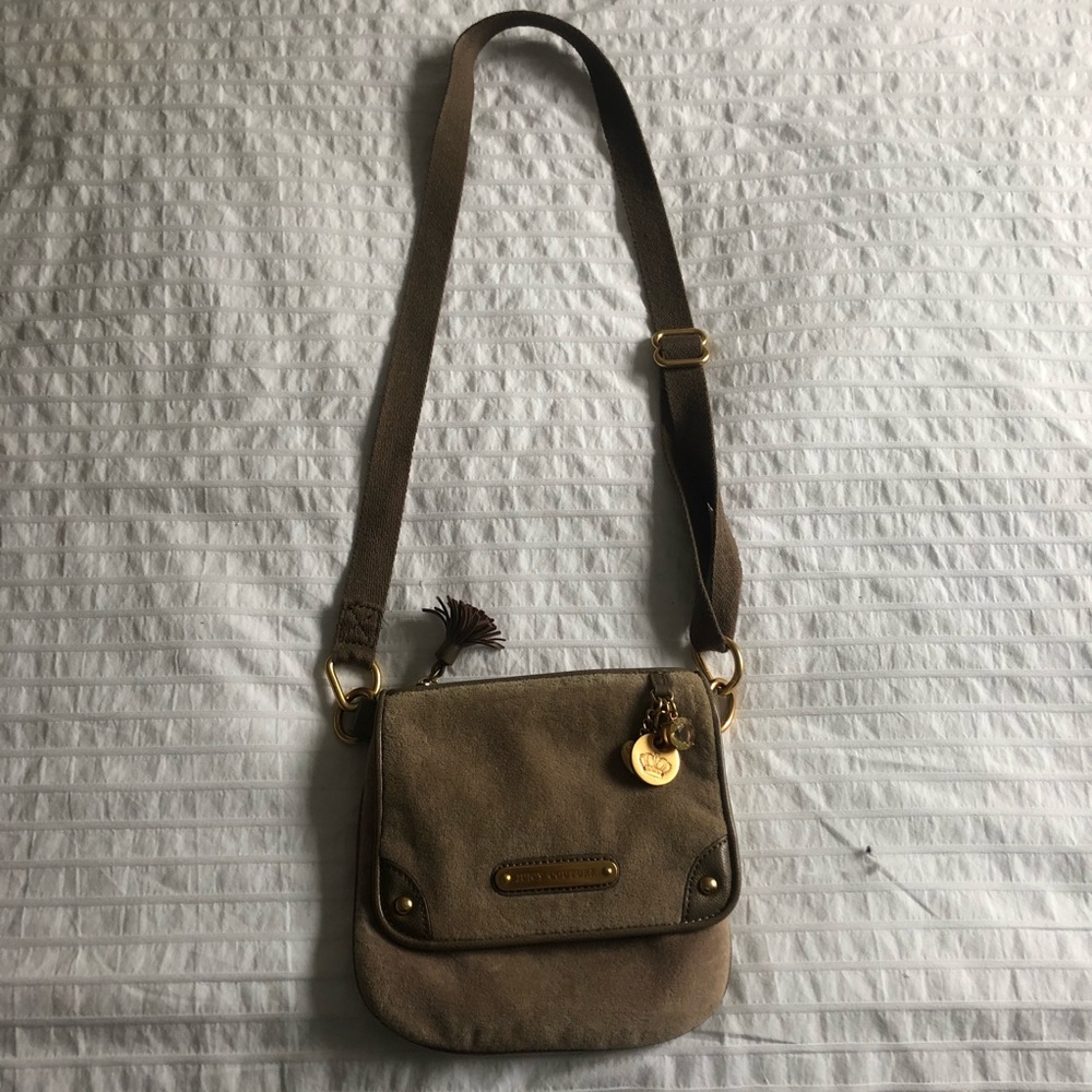 [MAKE AN OFFER] Juicy Couture  Suede Crossbody Bag